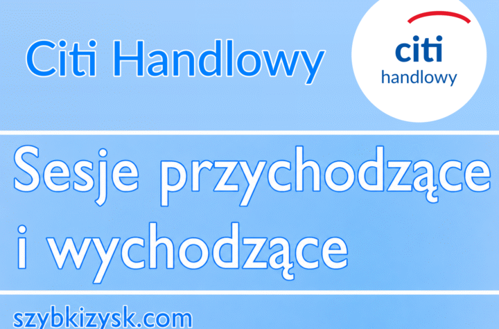 Citi Handlowy sesje