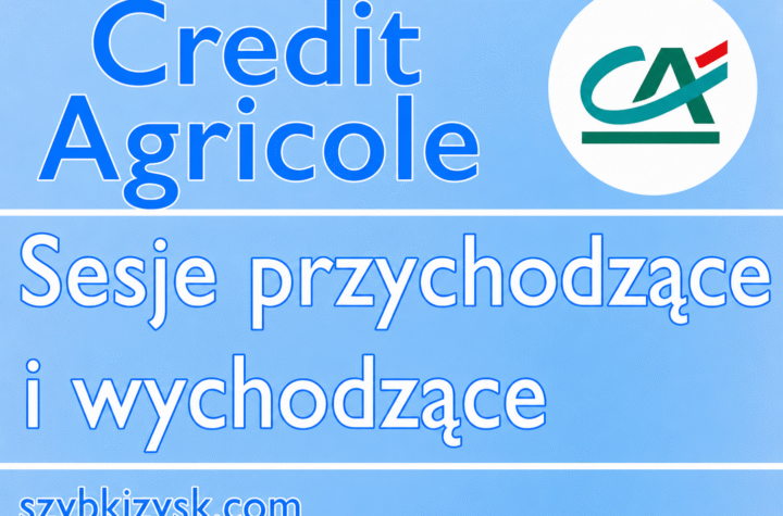 Credit Agricole sesje ELIXIR