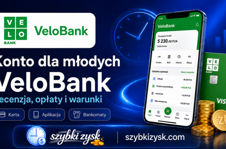 Konto Dla Młodych VeloBank Opinie Recenzja