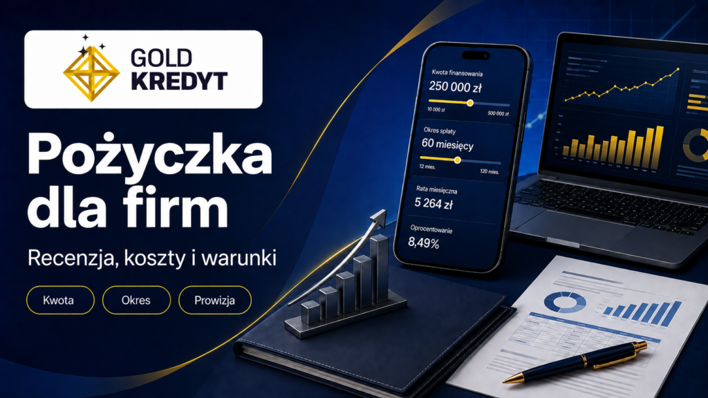 Pożyczka dla firm Gold Kredyt Opinie Recenzja