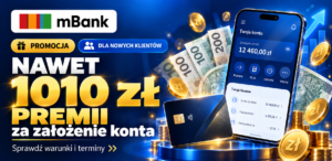 mBank Promocja na otwarcie konta